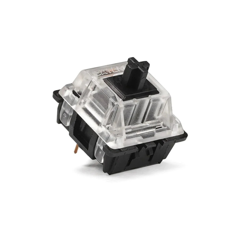 Gateron Linear Switches 5 Pin - Black - 10 Pieces - مكبس لوحة مفاتيح